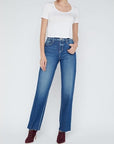 Tiana High Rise Wide Leg Ladera Denim - Straight L'Agence 