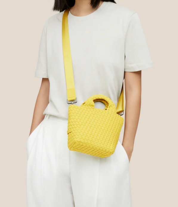 St. Barths Petit Tote Citron Tote & Satchel Naghedi 