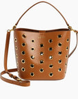 Small Grommet Feedbag Hazelwood/Gold Hobo & Shoulder Veronica Beard 