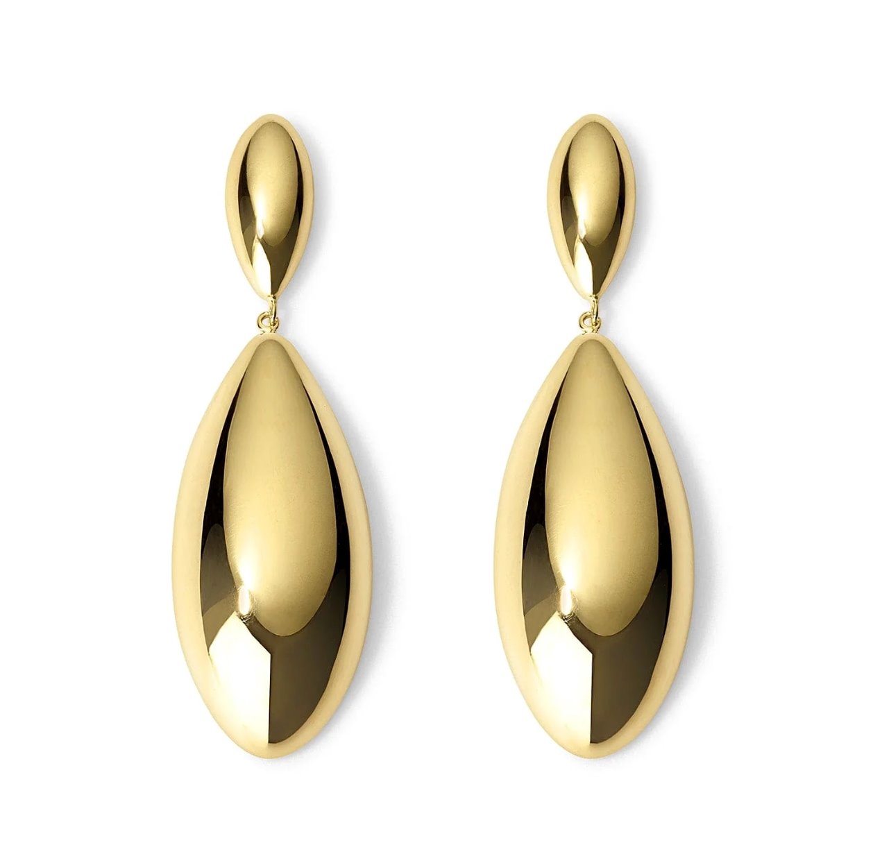 Dru Earrings Gold Earrings Jennifer Zeuner 