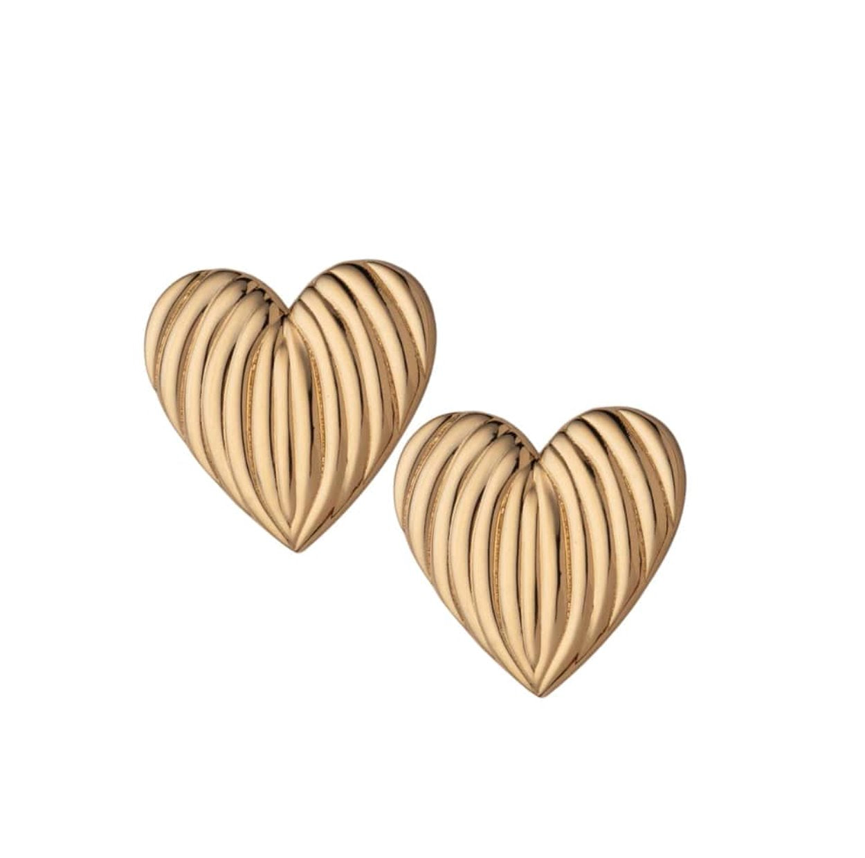 Luba Earrings Gold Earrings Jennifer Zeuner 