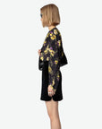 Turin Crepe Blouse Black Yoko Floral Print Tops - Blouses Zadig & Voltaire 