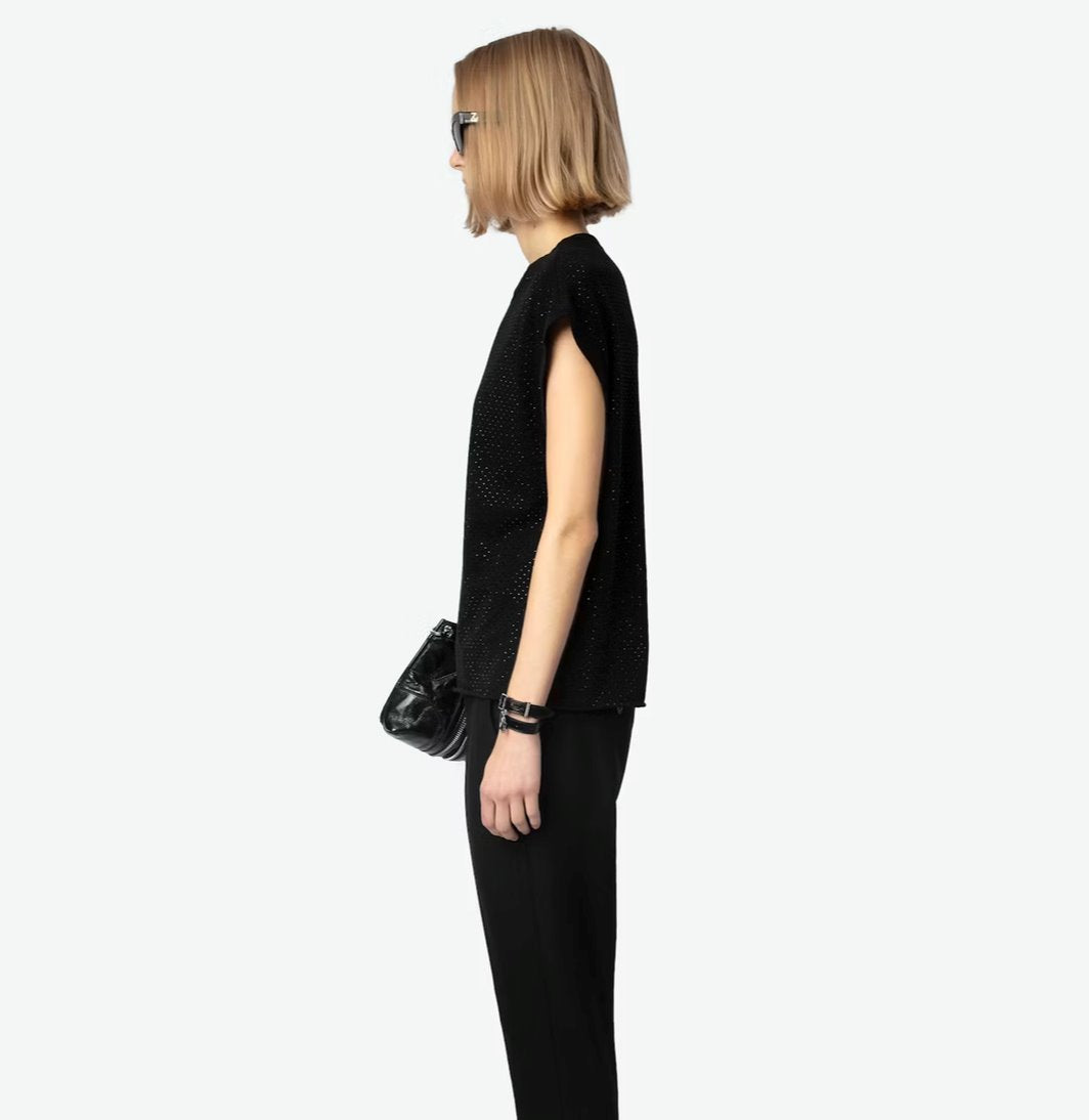 Cecilia Top Black Tops - Tees Zadig & Voltaire 