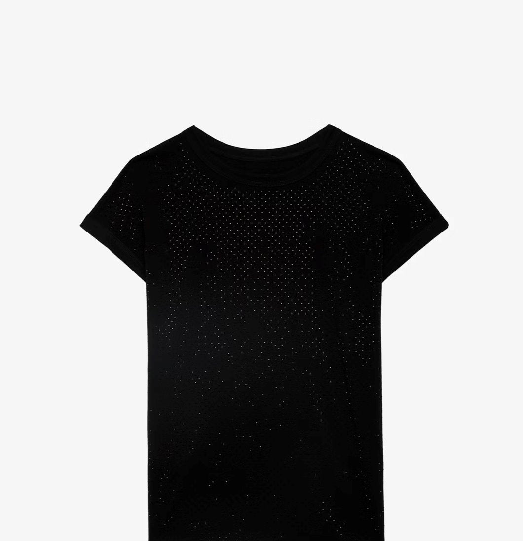 Cecilia Top Black Tops - Tees Zadig &amp; Voltaire 