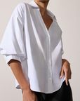 Kate Shirt Salt White