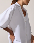 Kate Shirt Salt White