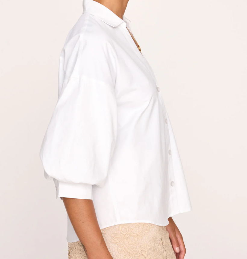 Kate Shirt Salt White