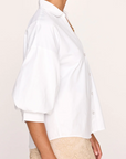 Kate Shirt Salt White