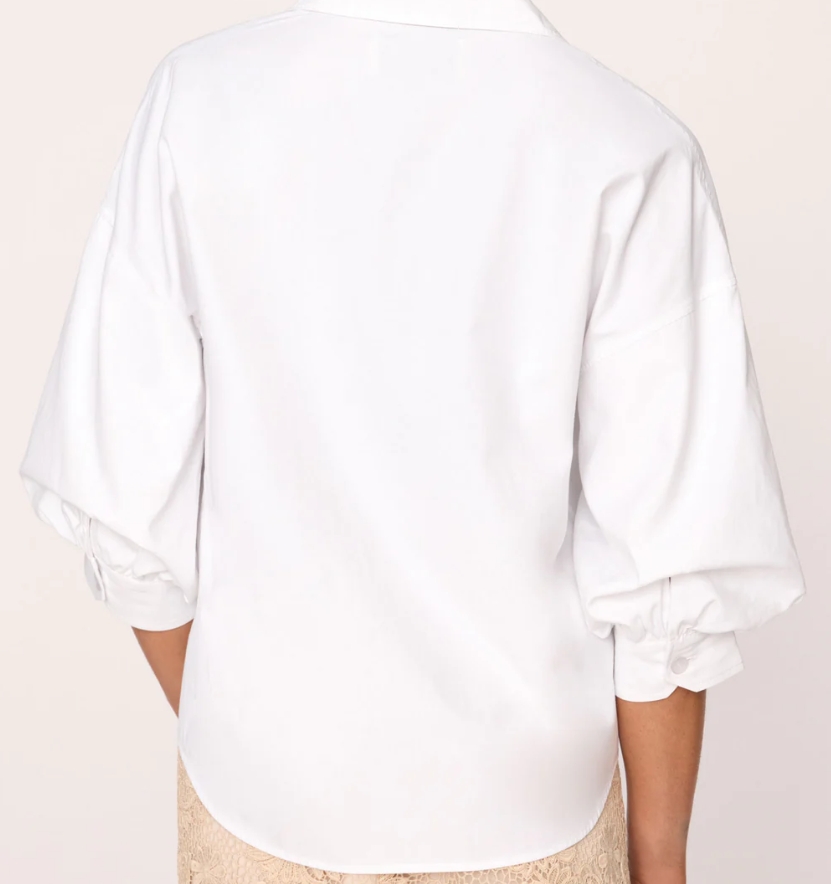 Kate Shirt Salt White