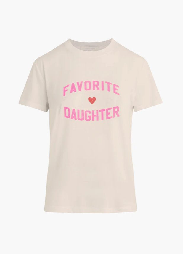 Favorite Daughter Tee Gardenia Tops - Tees Favorite Daughter 