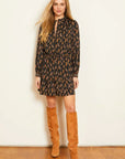 Clemie Dress Stamped Leopard Dresses - Short Caballero 