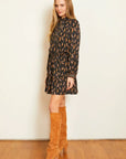 Clemie Dress Stamped Leopard Dresses - Short Caballero 