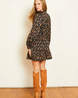 Clemie Dress Stamped Leopard Dresses - Short Caballero 