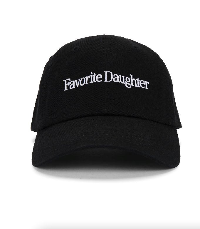 Classic Logo Baseball Hat Black Hats Favorite Daughter 