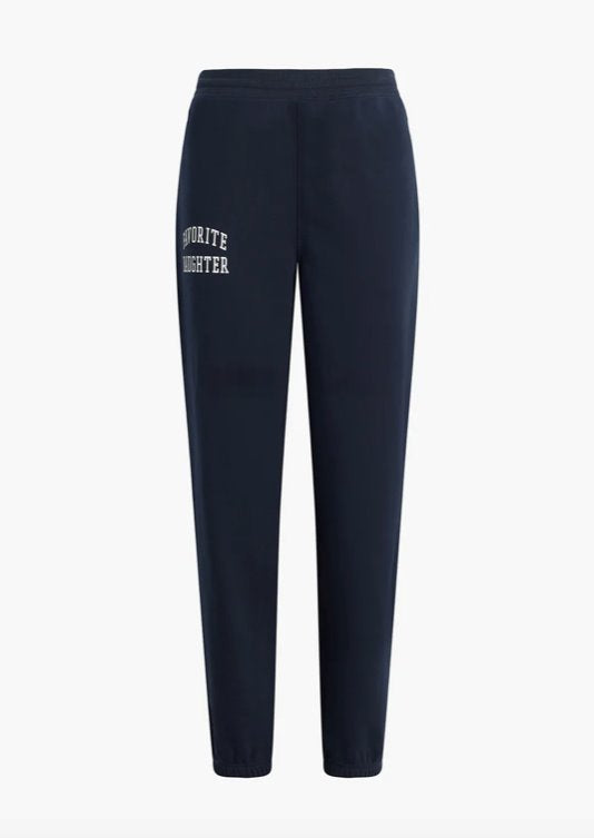 The Collegiate Jogger Navy Pants - Sweatpants Favorite Daughter 