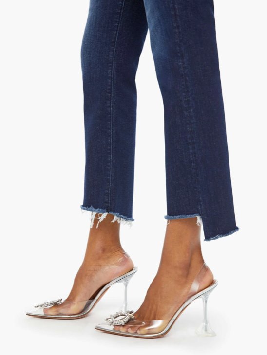 The Insider Crop Step Fray Off Limits Denim - Cropped & Ankle Mother 