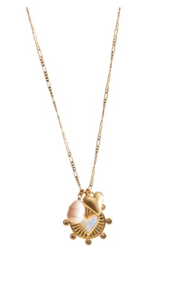 Bacchus Charm Necklace Gold Necklaces Mignonne Gavigan 