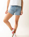 Parker Long Short Replica Shorts Agolde 