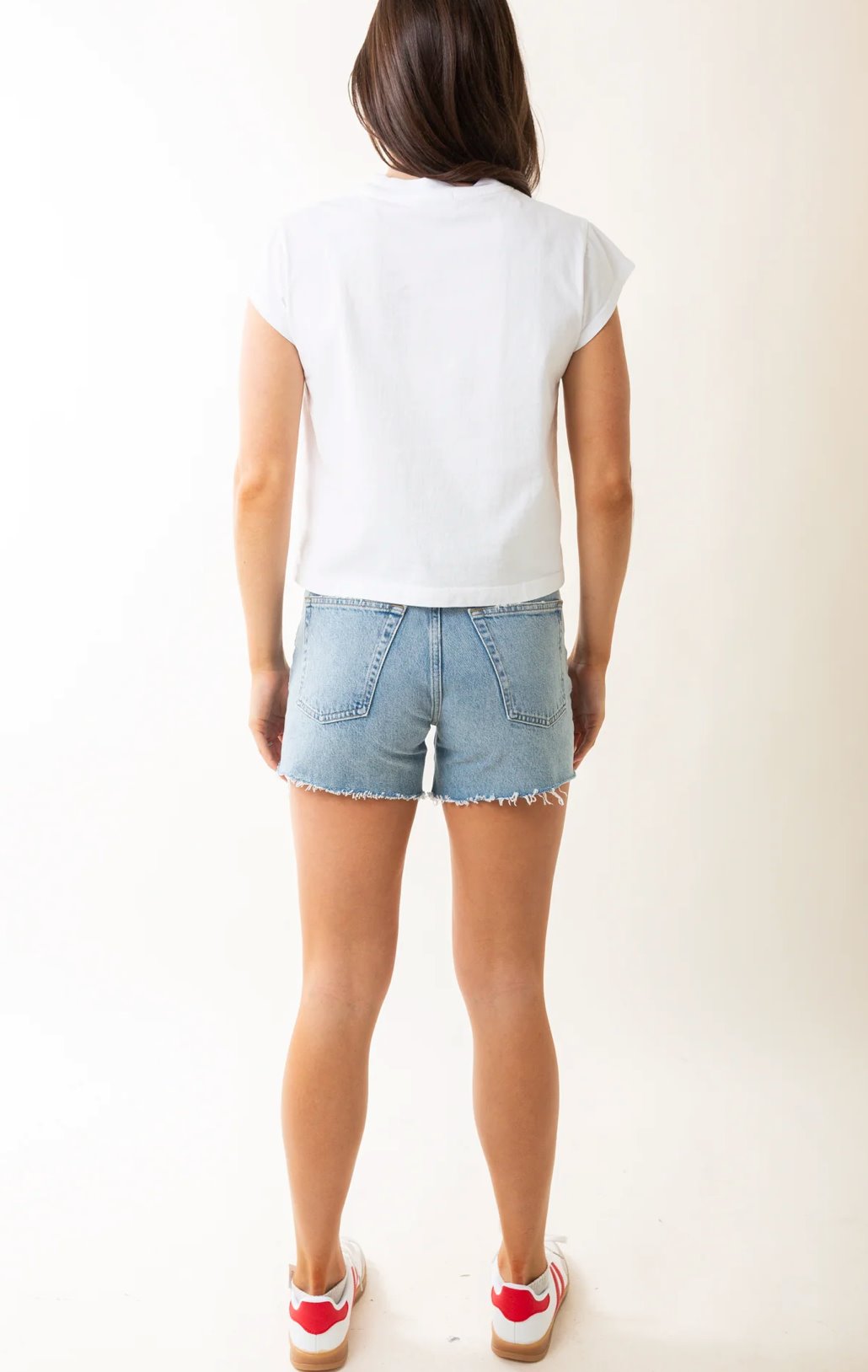 Parker Long Short Replica Shorts Agolde 