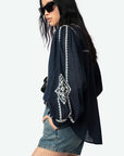 Tigy Blouse Encre Tops - Blouses Zadig & Voltaire 