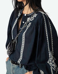 Tigy Blouse Encre Tops - Blouses Zadig & Voltaire 