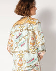 Jeanne Mix Attachment Rose Tops - Button Down La Prestic Ouiston 