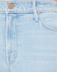 The Twister Ankle Fray Cowabunga Denim - Flare & Wide Leg Mother 