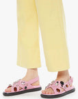 The Maven Wide Hem Ankle Sunshine Denim - Flare & Wide Leg Mother 