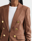 Elle Dickey Jacket Light Chicory Jackets - Blazers Veronica Beard 