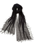 Alta Shawl Ebony Scarves Alpine Cashmere 