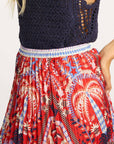 Mia Skirt Ruby Tropics Skirts - Midi Caballero 