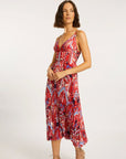 Genevieve Dress Ruby Tropics Dresses - Midi Caballero 