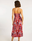 Genevieve Dress Ruby Tropics Dresses - Midi Caballero 