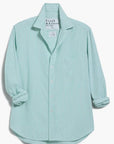 Eileen Relaxed Button Up Green Stripe Tops - Button Down Frank & Eileen 