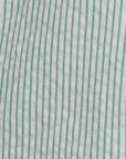 Eileen Relaxed Button Up Green Stripe Tops - Button Down Frank & Eileen 