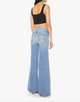 The Tab Roller Skimp Fight For Your Right Denim - Flare & Wide Leg Mother 