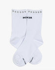 The Half Step White Studded Socks Mother 
