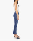 Mid Rise Smokin Double Flood Start Your Engines Denim - Flare & Wide Leg Mother 