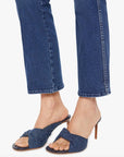 Mid Rise Smokin Double Flood Start Your Engines Denim - Flare & Wide Leg Mother 
