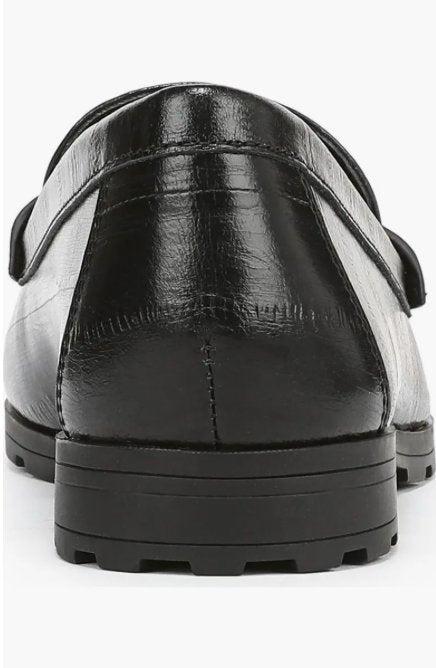 Penny Lug Loafer Black Flats - Loafer Veronica Beard - Shoes 