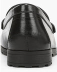 Penny Lug Loafer Black Flats - Loafer Veronica Beard - Shoes 