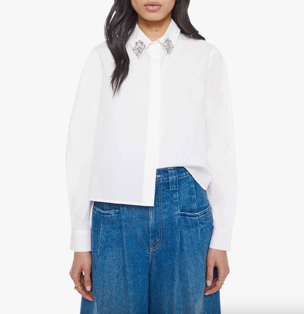 The Honor White Tops - Button Down Mother 