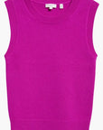 Ian Cashmere Sweater Vest Fuchsia Sweater - Vest A.L.C 
