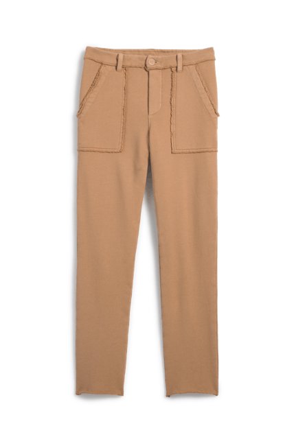Blackrock Triple Fleece Utility Sweatpant Camel Pants - Sweatpants Frank & Eileen 