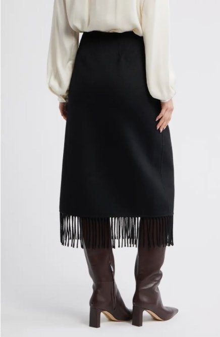 Odette Skirt Black Skirts - Midi Rails 