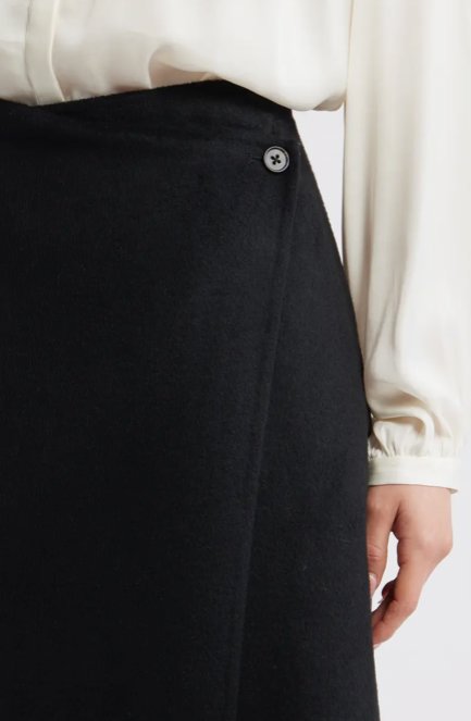 Odette Skirt Black Skirts - Midi Rails 