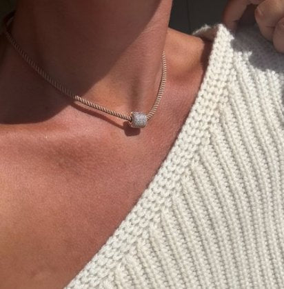 Coco Sand Silk Cord Necklace Necklaces Thatch 