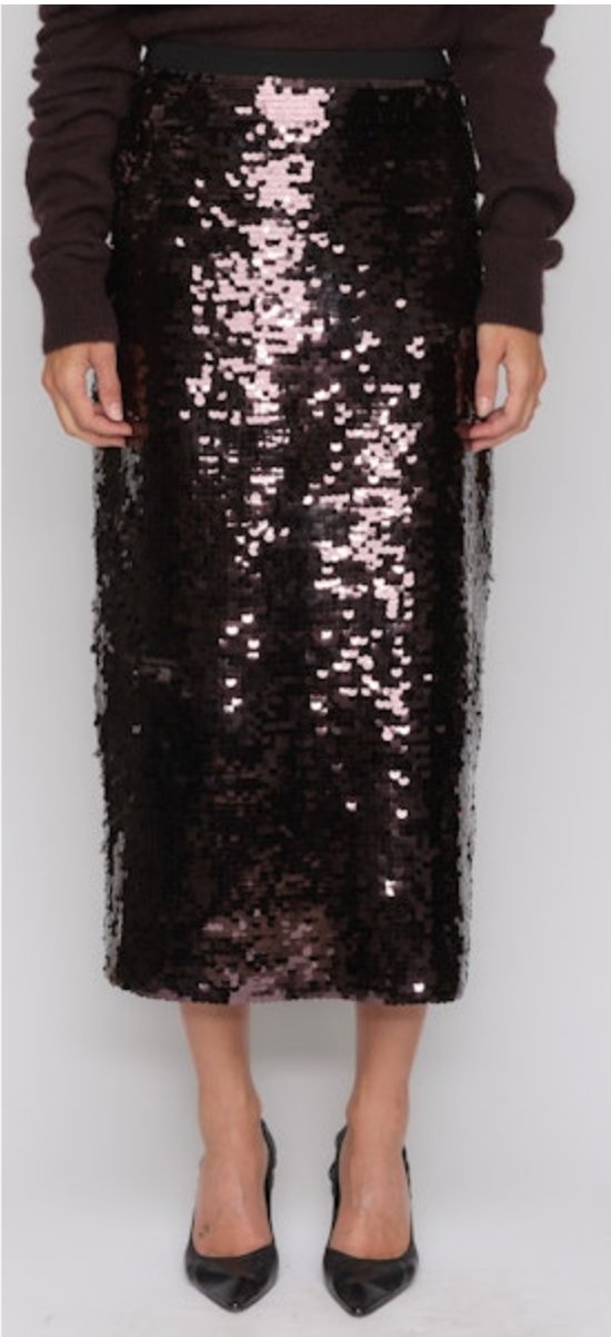 Kali Skirt Merlot Skirts - Midi A.L.C 