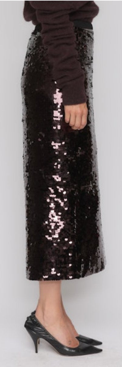 Kali Skirt Merlot Skirts - Midi A.L.C 