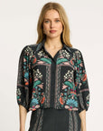 Juliette Top Twilight Bloom Tops - Button Down Caballero 